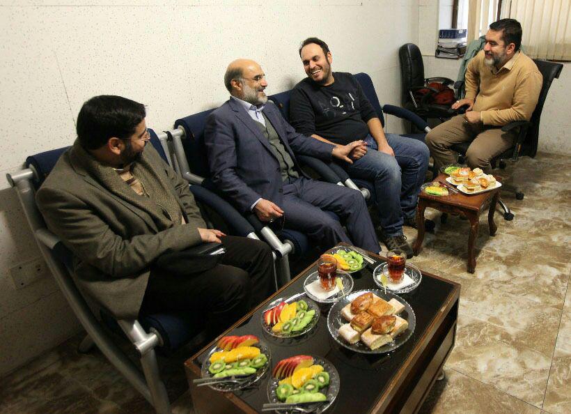 بازدید رئیس سازمان صدا و سیما از مراحل آخر تدوین «ماجرای نیمروز ۲؛ ردخون»