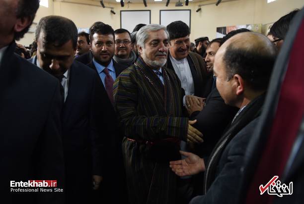 عکس/ پوشش عبدالله عبدالله هنگام ثبت نام در انتخابات
