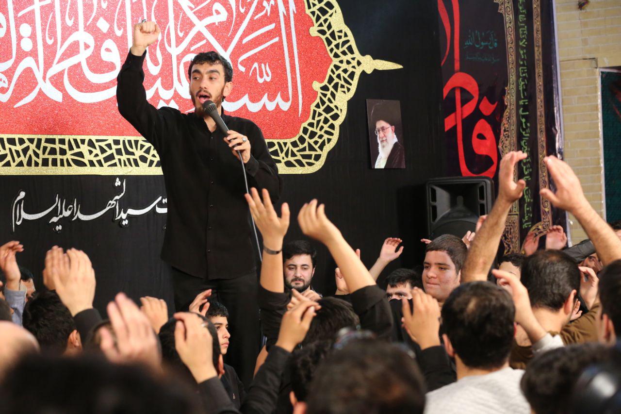 عزاداری شب آخر دهه فاطمیه مسجد سیدالشهدا (ع)