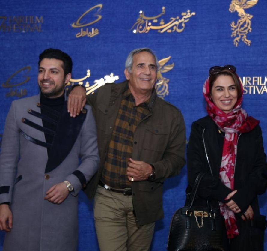 اشکان خطیبی و تینا پاکروان در مراسم فتوکال انیمیشن «آخرین داستان»