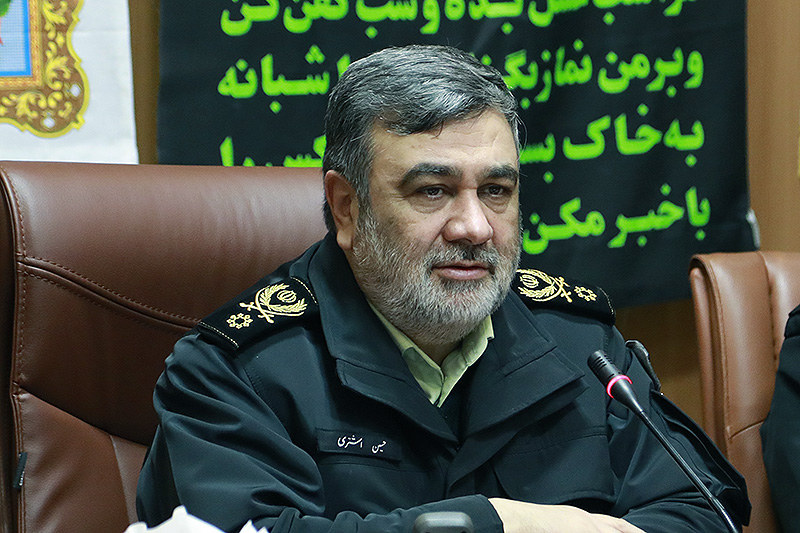فرمانده ناجا: هیچ اتفاق امنیتی در تهران پیش نیامد