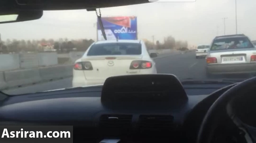 درگیری ماموران پلیس آگاهی با سارق حرفه‌ای مزدا 3 