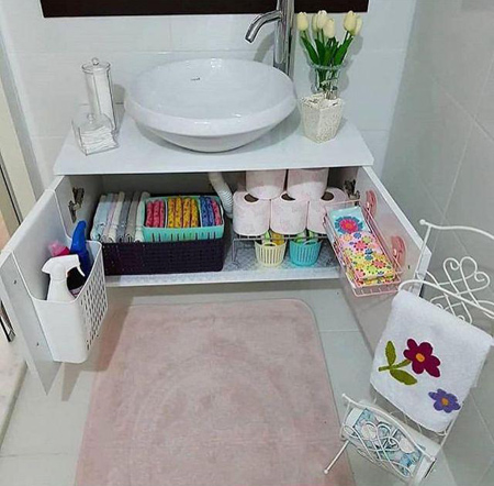 زیباترین چیدمان های کمد و کابینت