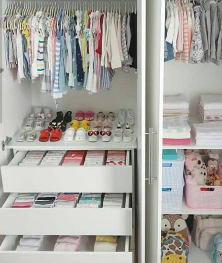 زیباترین چیدمان های کمد و کابینت