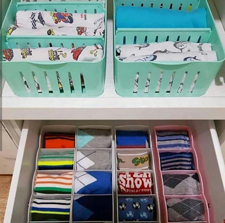 زیباترین چیدمان های کمد و کابینت