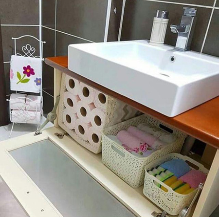زیباترین چیدمان های کمد و کابینت