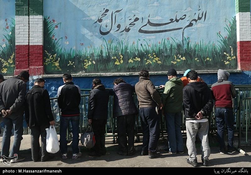 جمع آوری معتادان متجاهر در محلات شوش ، مولوی و هرندی