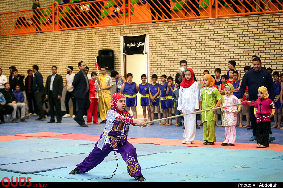 افتتاح خانه ووشو در مجموعه ورزشی مشهد