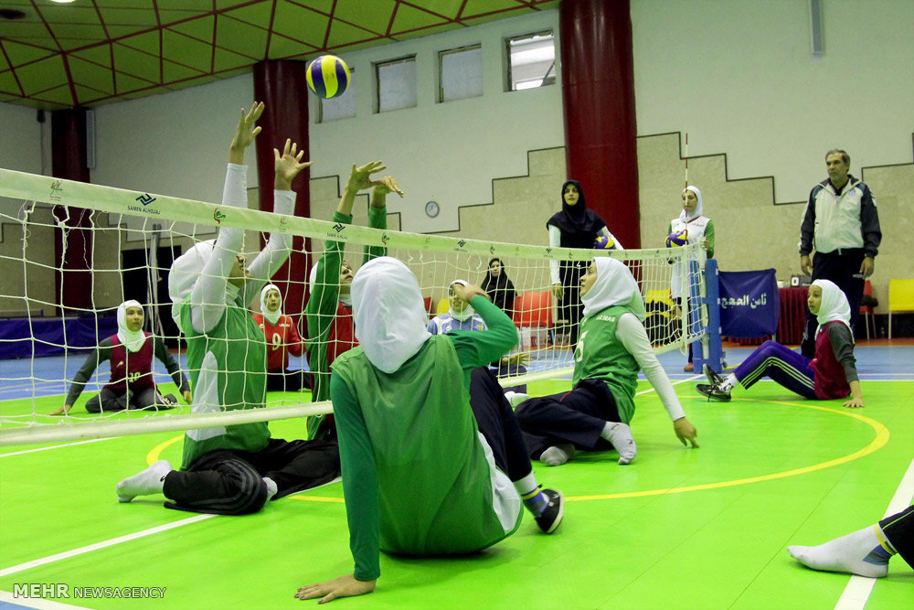 درخشش بانوان سبز پوش اصفهانی در مسابقات والیبال نشسته