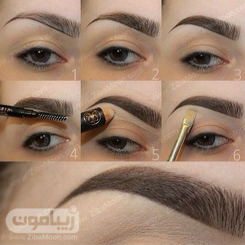 ابروهای زیبا و جذاب با این نکات آرایشی
