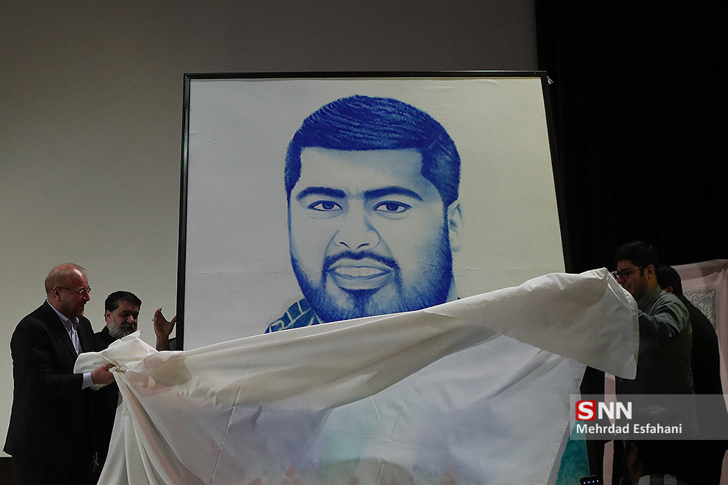 تجلیل از شهید جهادگر با حضور قالیباف