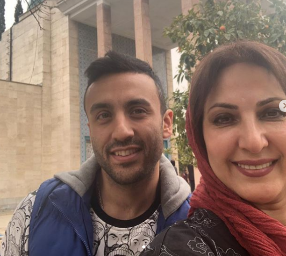 چهره ها/ شیراز گردی فاطمه گودرزی و پسرش  