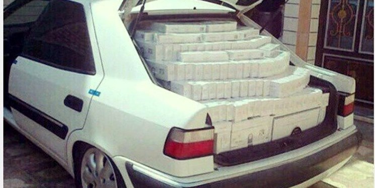 کشف 525 کیلوگرم تخمه کدو قاچاق در شازند