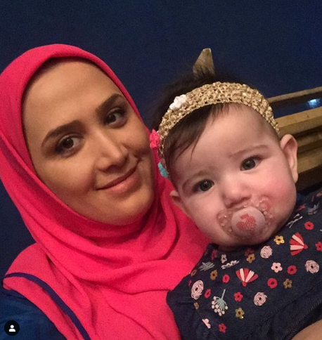 چهره ها/ عکس خاله سارا و نهالش