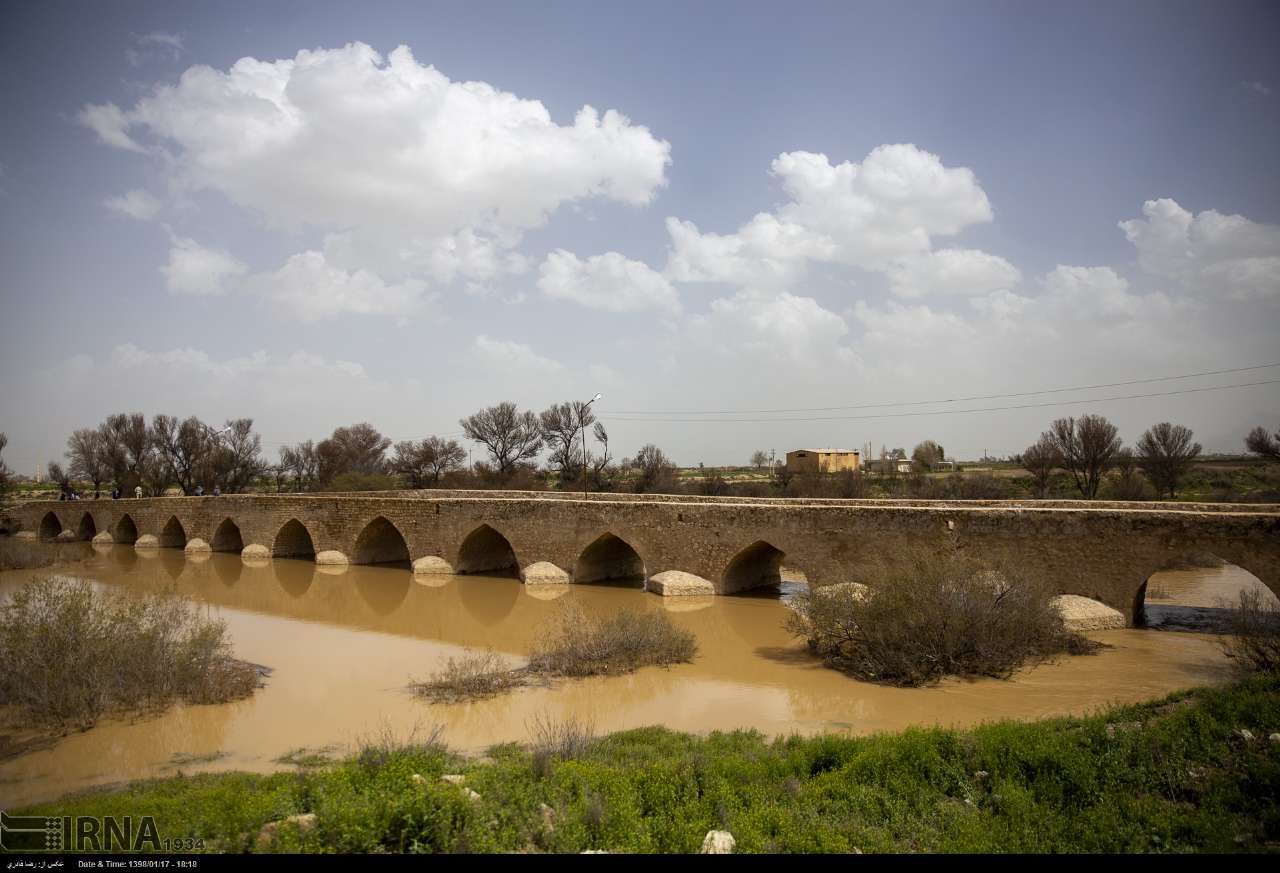 آبگیری بند تاریخی امیر