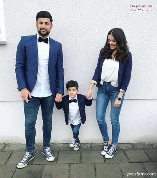 ایده های شیک لباس های ست مادر و پسر و پدر