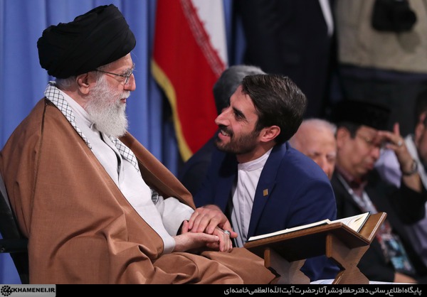 دیدار شرکت‌کنندگان مسابقات بین‌المللی قرآن با رهبر انقلاب