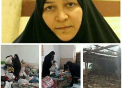اعزام تیم خدمات رسانی خواهران به مناطق سیل زده سیروان