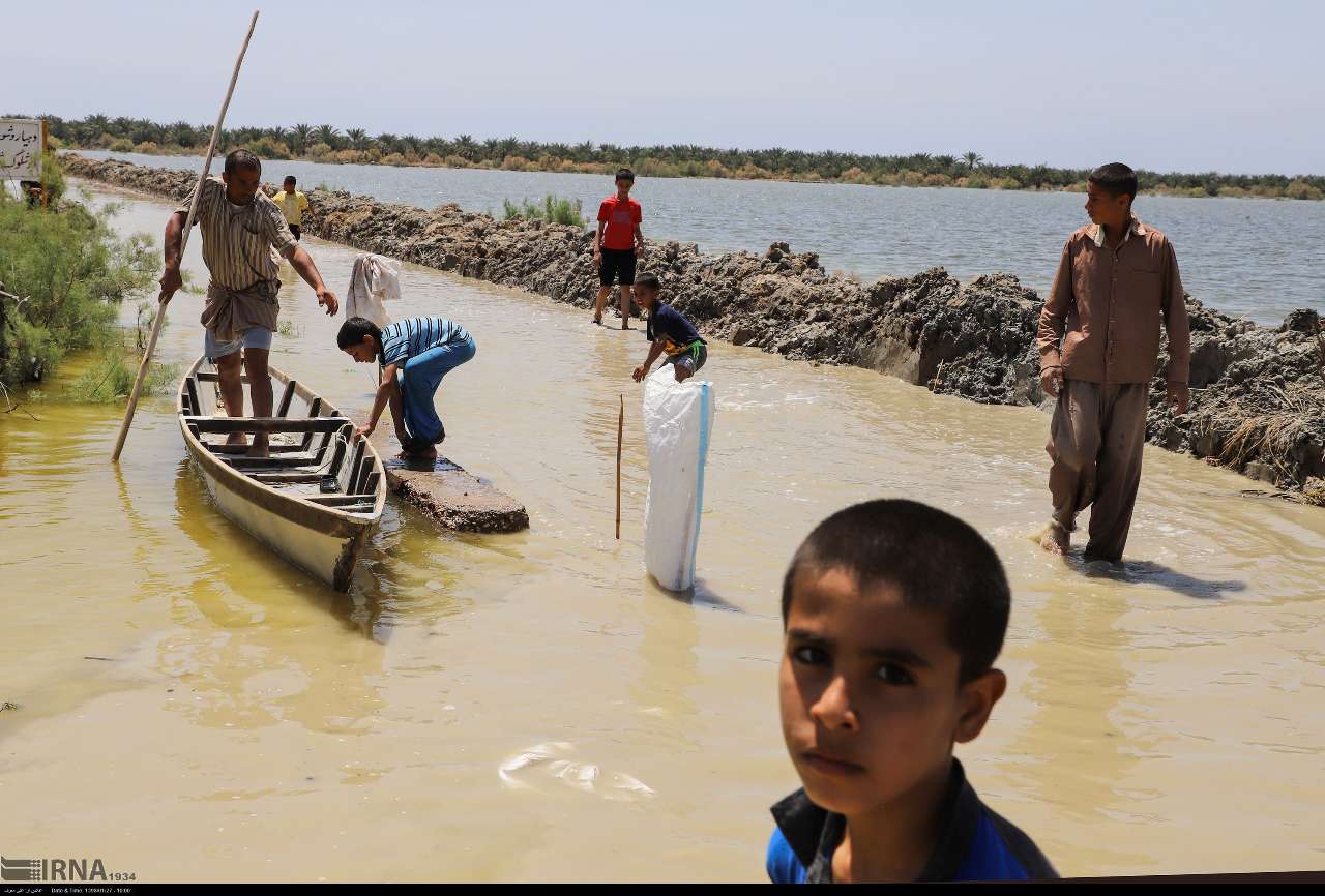 استاندار خوزستان: جنوب استان همچنان درگیر سیلاب است