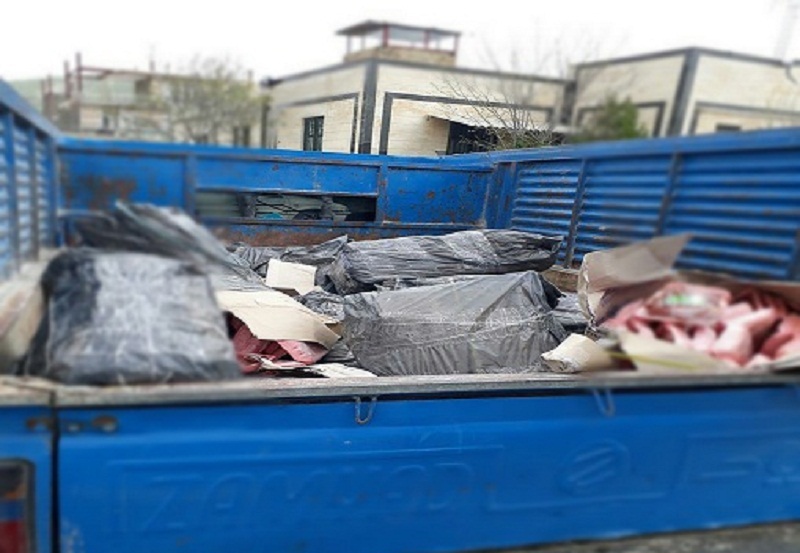 بیش از 400 کیلوگرم گوشت فاسد در کرمانشاه معدوم شد