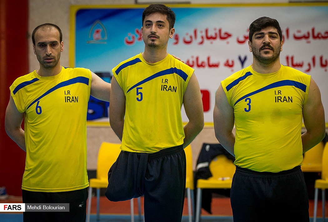 دیدار والیبال نشسته ایران و روسیه