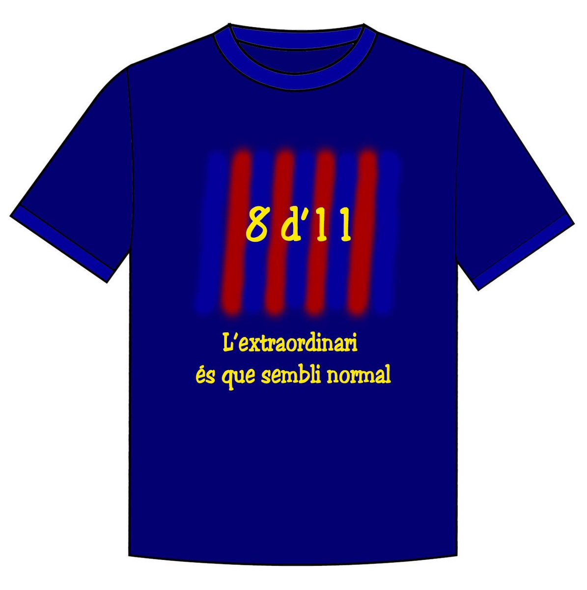 پیراهن ویژه‌ بارسلونا برای جشن قهرمانی‌