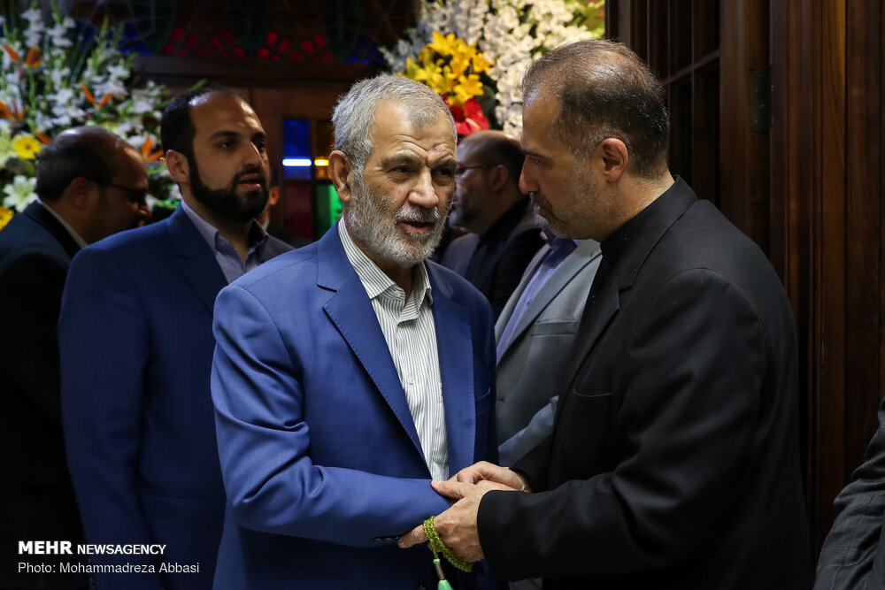 چهره های سیاسی در مراسم ترحیم والده کاظم جلالی