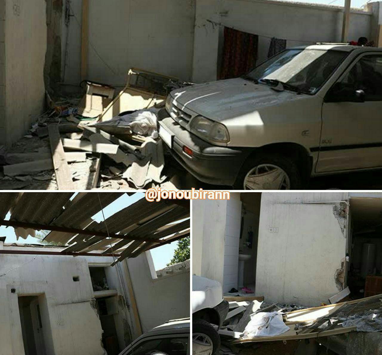 انفجار منزل مسکونی در بندرعباس