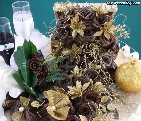 تزیین حنا برای مراسم حنابندان عروس