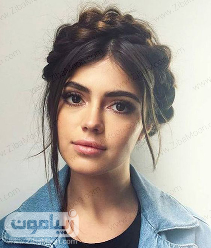 مدل مو فرق وسط دخترانه جدید 