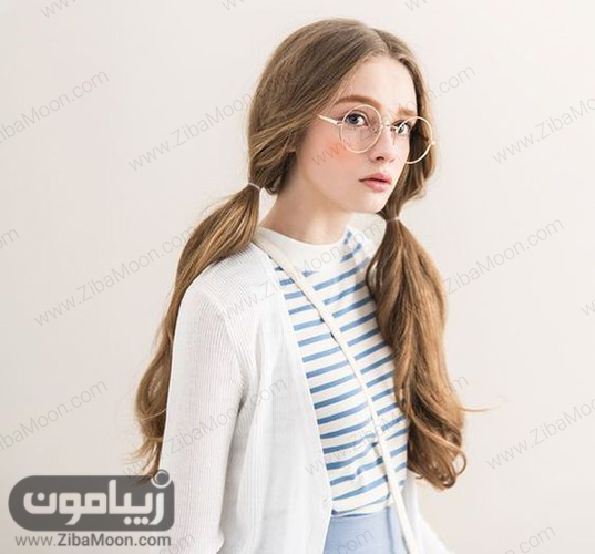 مدل مو فرق وسط دخترانه جدید 