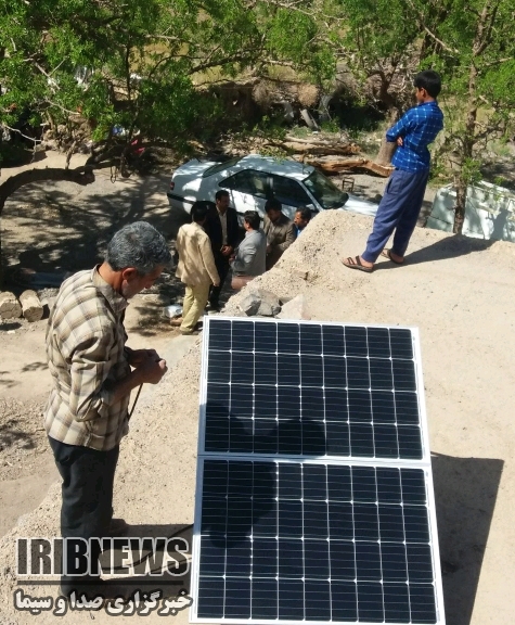 نصب 11 پنل خورشیدی در مناطق روستایی خوسف