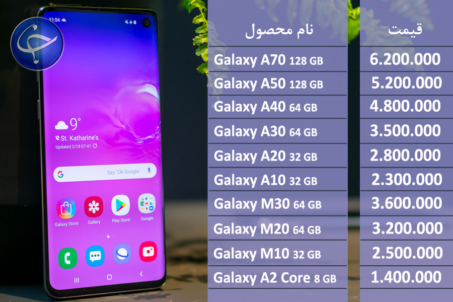 آخرین قیمت انواع گوشی موبایل در بازار