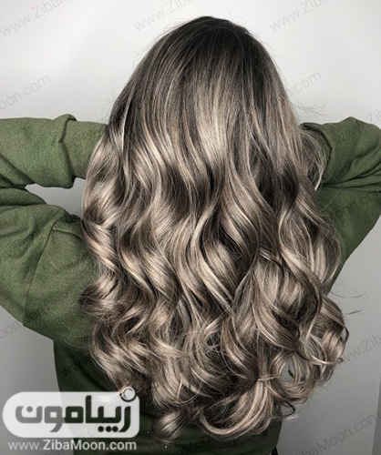 مدل های مختلف رنگ موی دودی