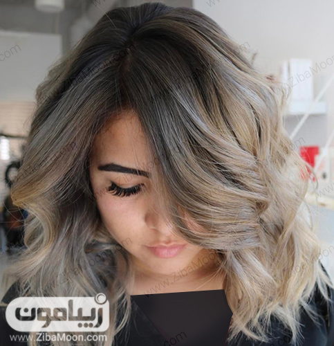 مدل های مختلف رنگ موی دودی
