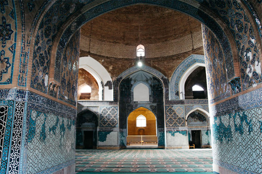 از مسجد کبود تبریز بیشتر بدانید