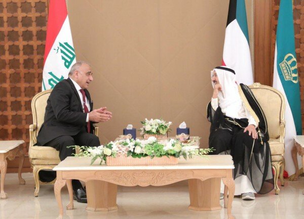 نخست‌وزیر عراق به دیدار امیر کویت رفت