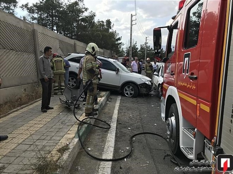 عکس/ تصادف خونین سمند و کیا