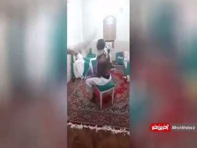 فیلم شکنجه وحشیانه کارگر آفریقایی توسط کارفرمای سعودی