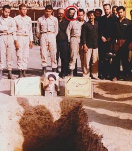 چهره ها/ مرتضی غرقی و عکسی از محل دفن پیکر امام خمینی