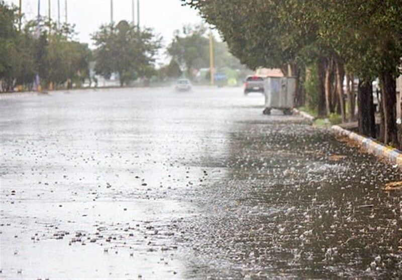 بارش رگباری باران زنجان را فرا می گیرد