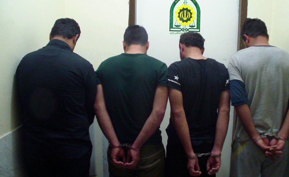 انهدام باند سارقان مسلح خودرو در کهنوج
