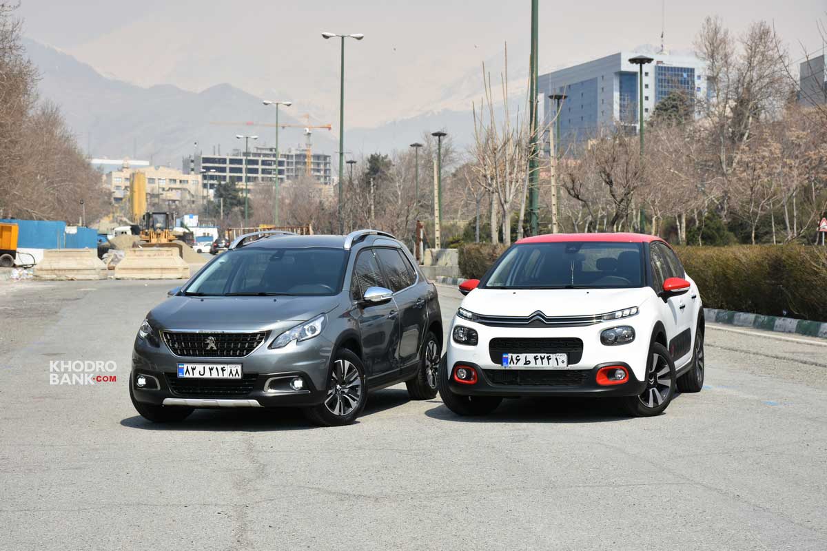 پژو 2008 در برابر سیتروئن C3؛ رقابت عموزاده‌های فرانسوی