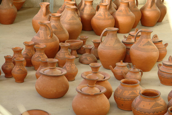 مسابقه سفالگری در روستای جهانی « کلپورگان» برگزار شد