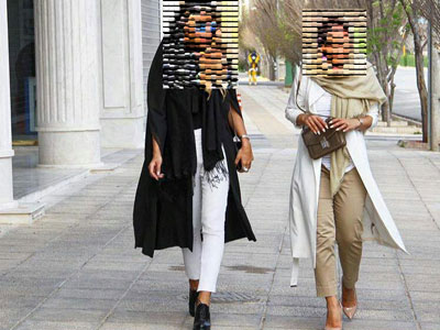 گزارشی از شلوارهای 90سانتی، بلوزهای بالای ناف و مانتوهای جلوباز