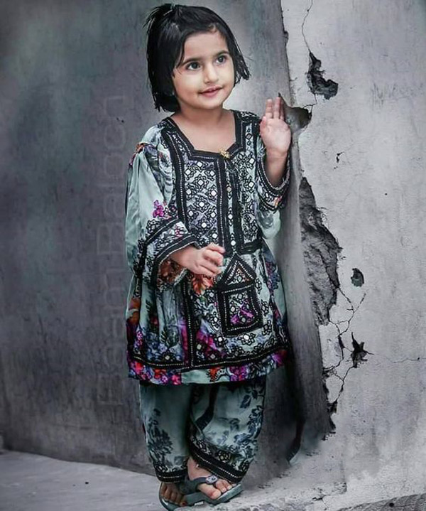 لباس بلوچی دخترانه