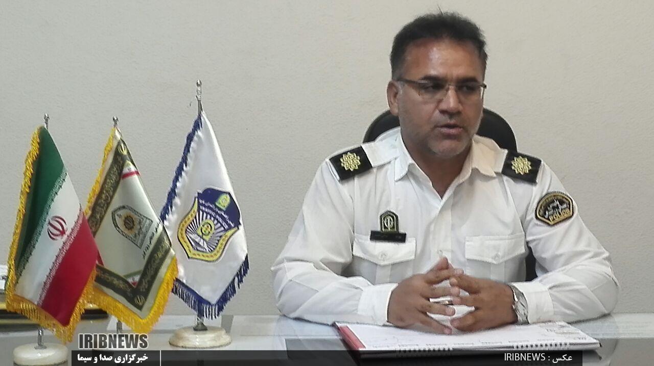 سرعت غیر مجاز عامل توقیف خودروی سواری مزدا