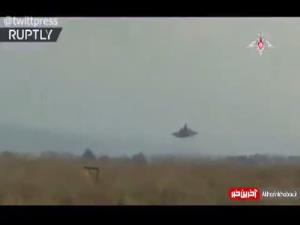 جنگنده نسل پنجم سوخو57 روسیه در سوریه