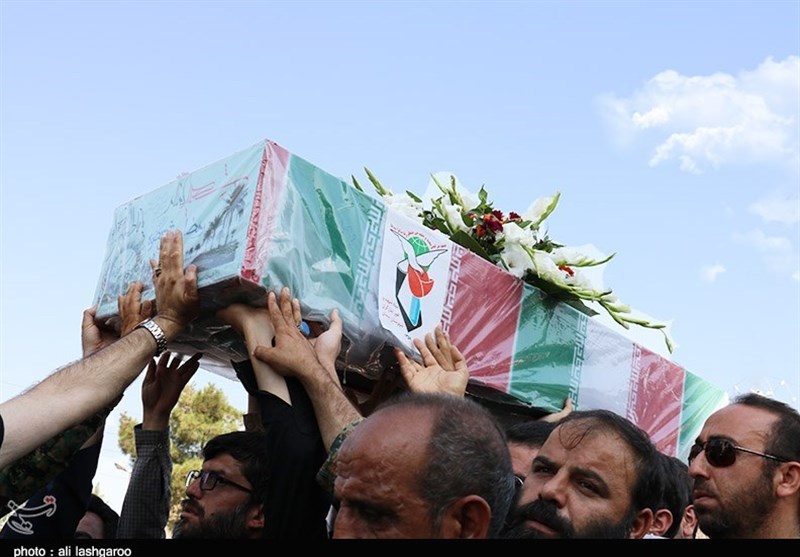 جانباز اردبیلی به همرزمان شهیدش پیوست