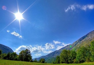 کاهش دمای هوا در استان همدان